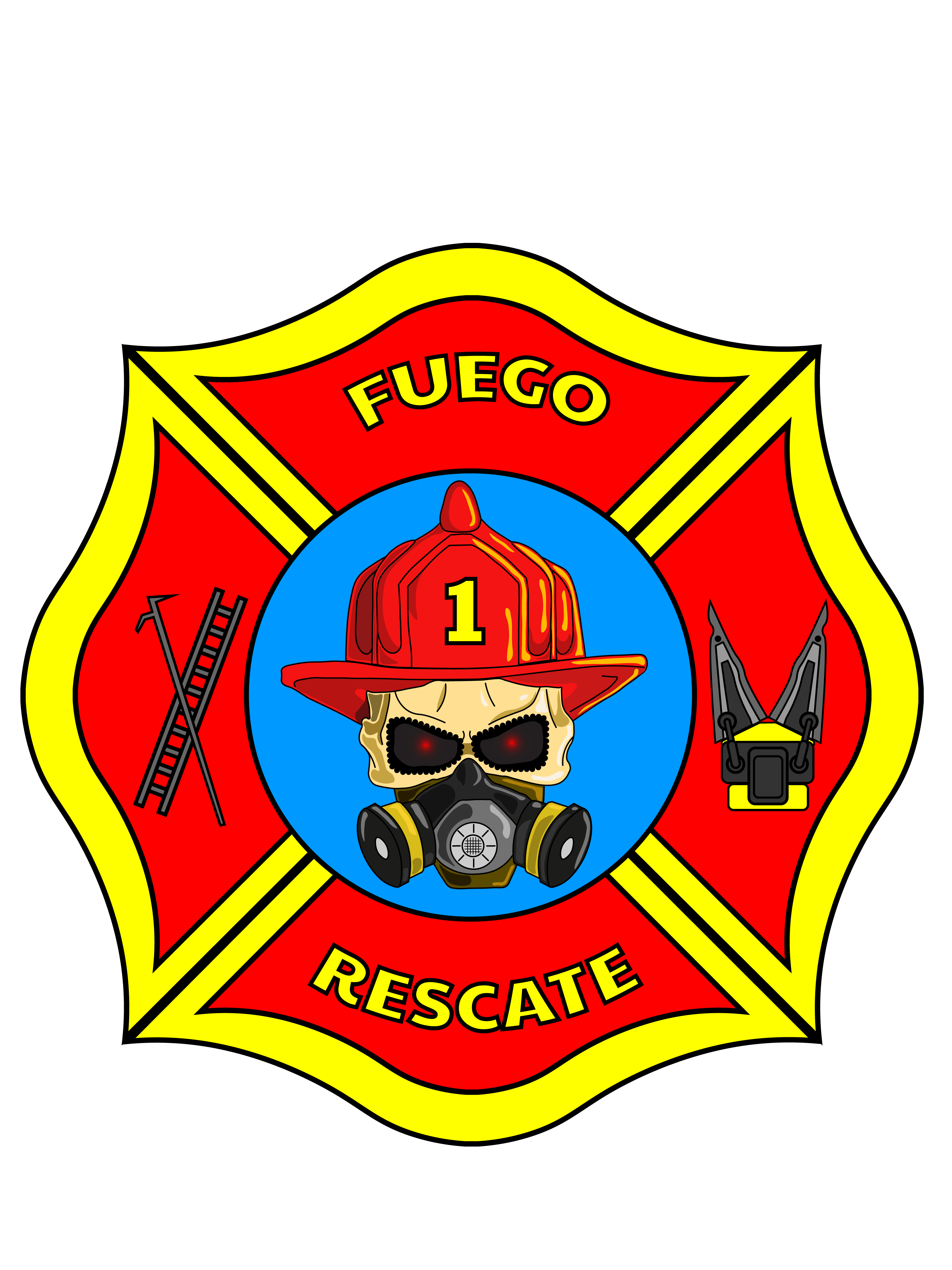 Fuego Rescate Cross